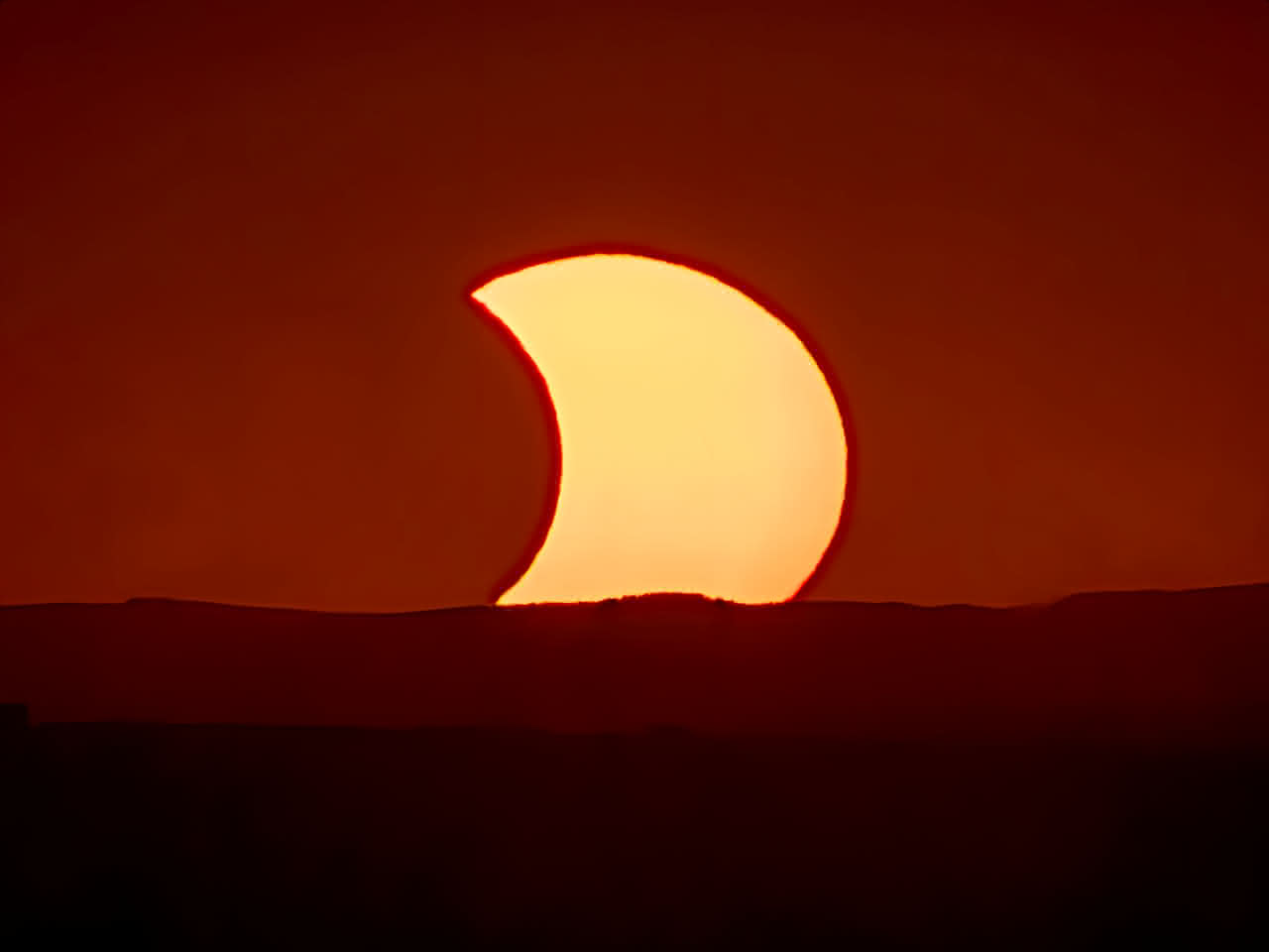 Goldene Sonnenfinsternis