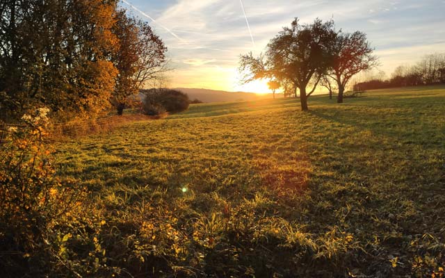 Sonnenuntergang Lahnstein