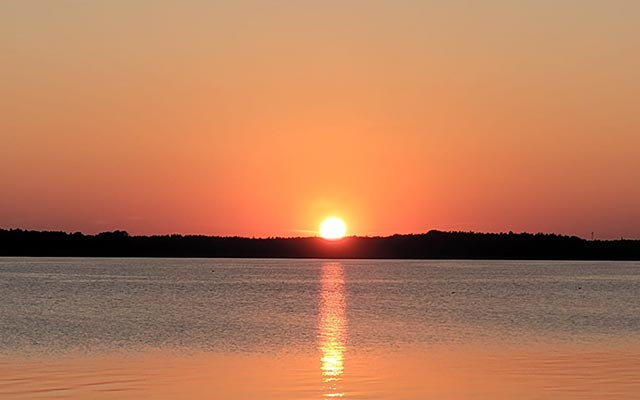 Sonnenuntergang Rankwitz